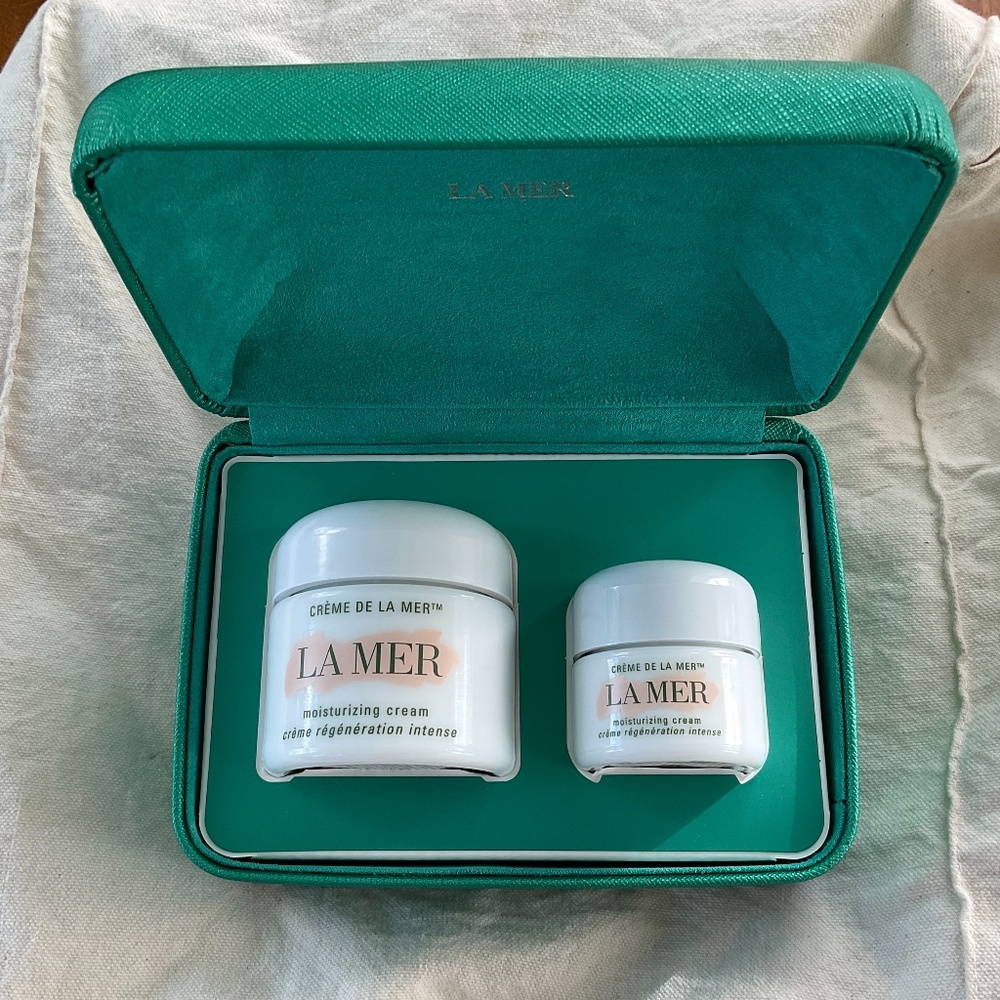 Brand new, unused La Mer Crème de La Mer Moisturizing Cream Duo